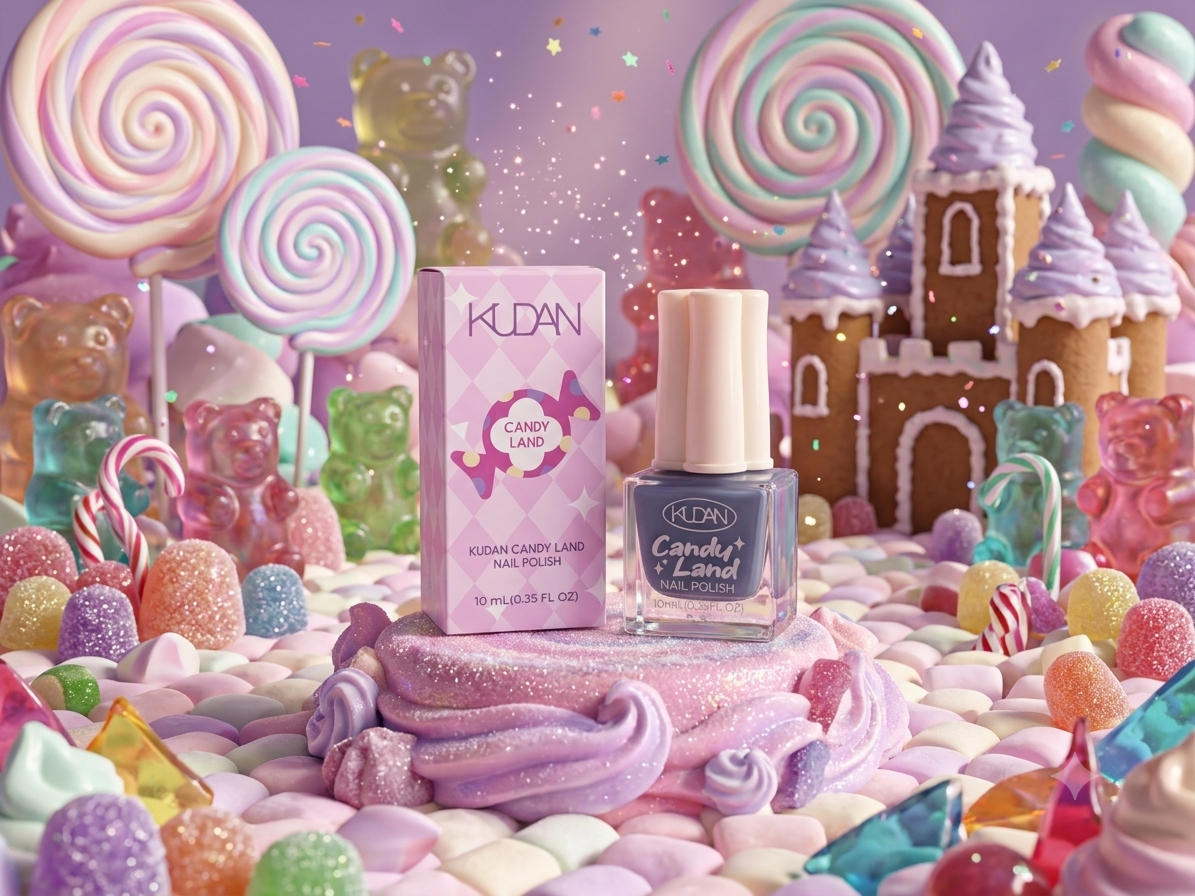 Nail polish close up